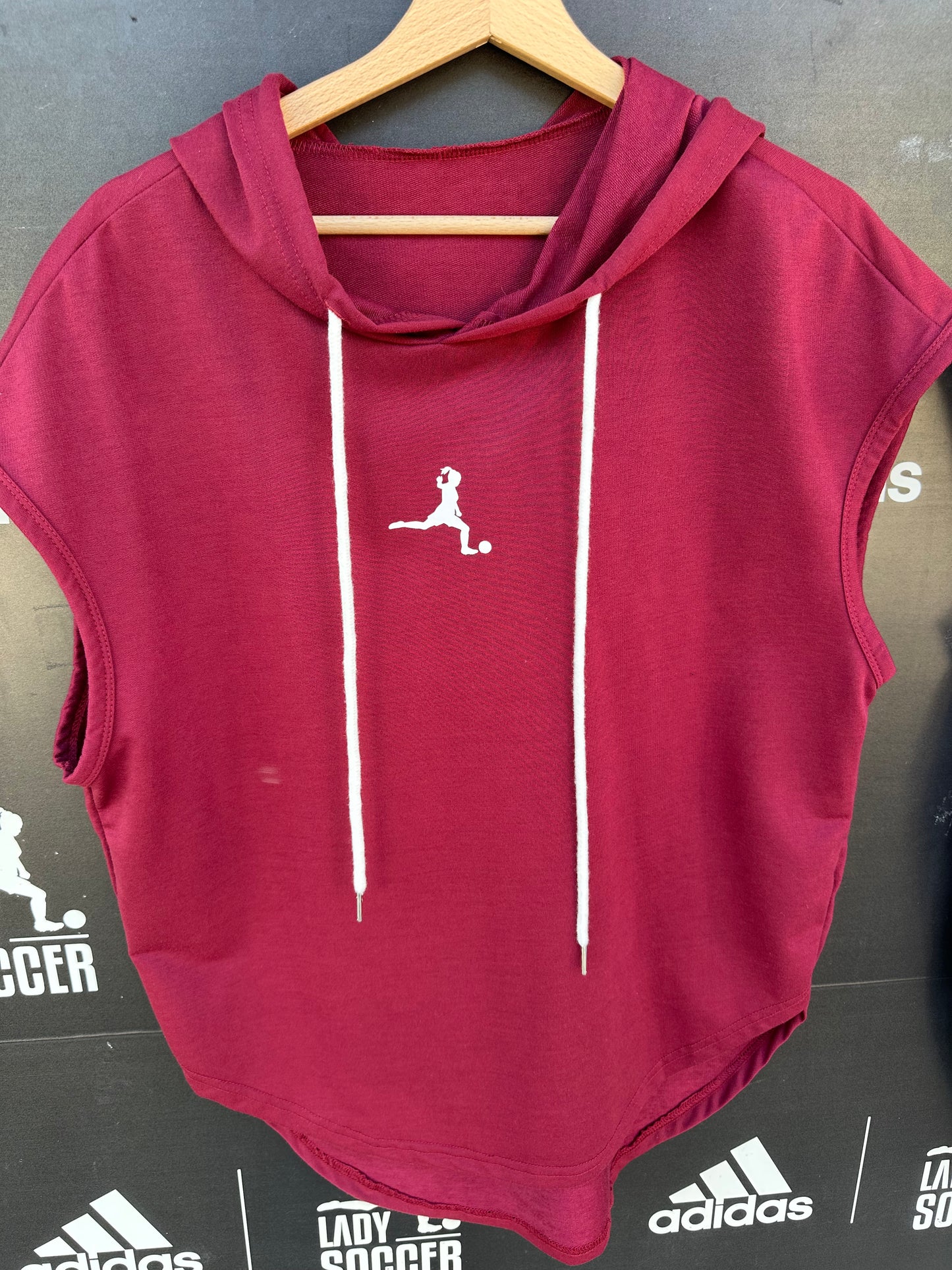 Smanicato bordeaux Cappuccio LS