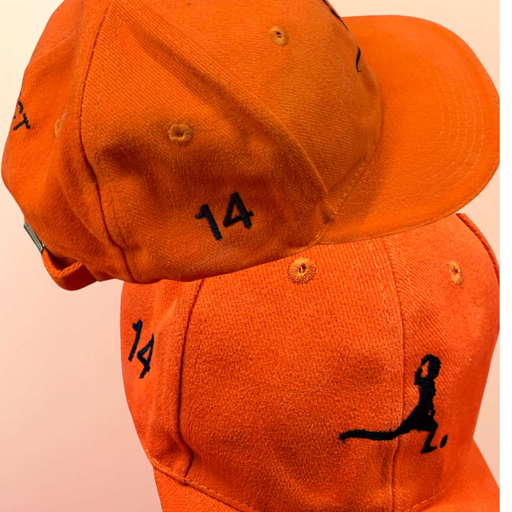 CAPPELLO VISIERA LOGO ARANCIO