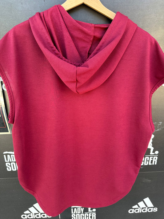 Smanicato bordeaux Cappuccio LS